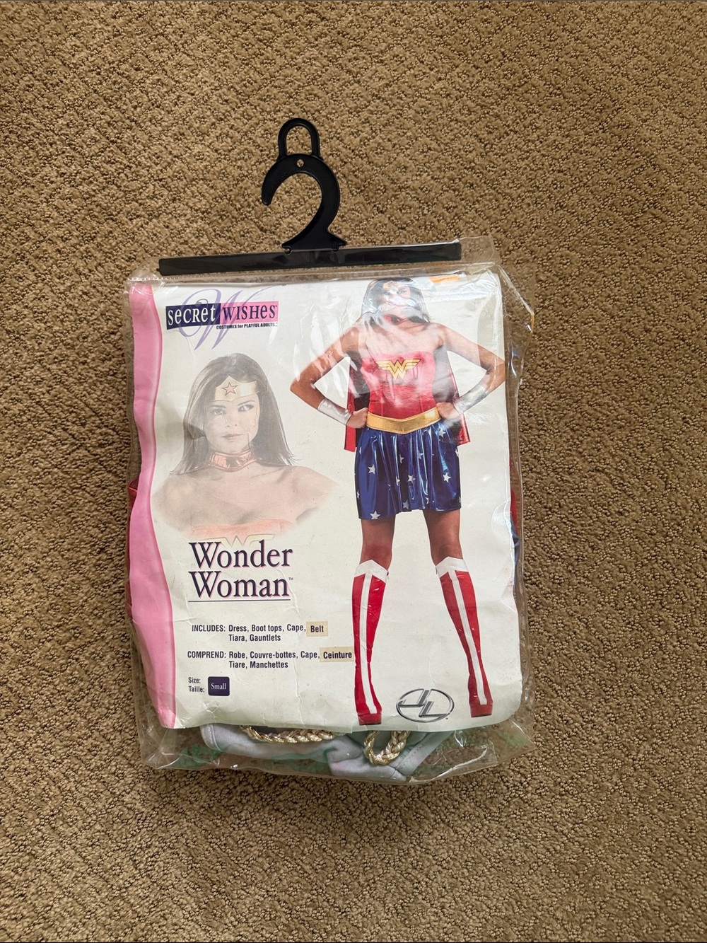 Wonder Woman Costume - Red, Blue & Gold